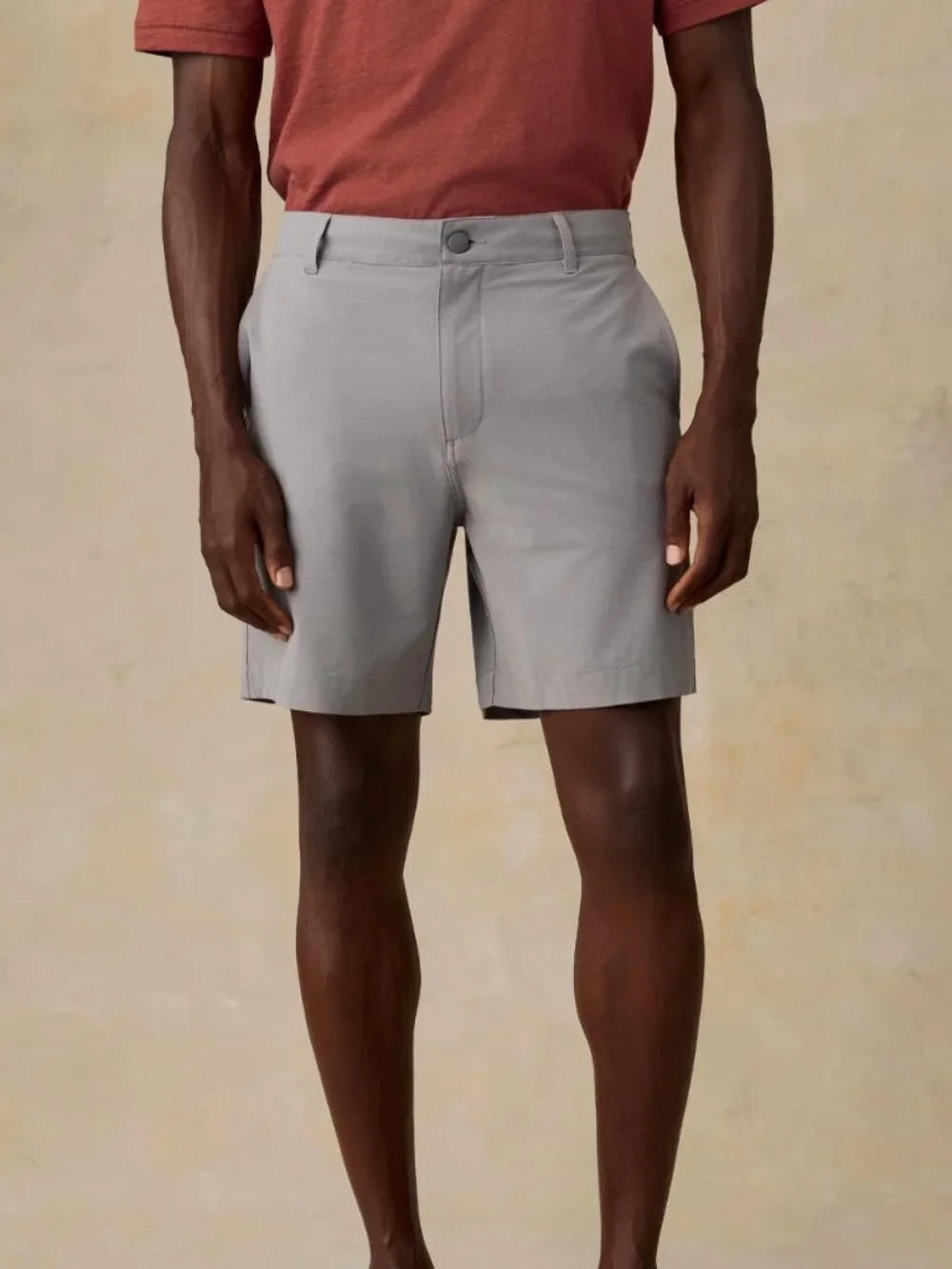 Faherty All Day Short 7” Ice Grey Men’s 31